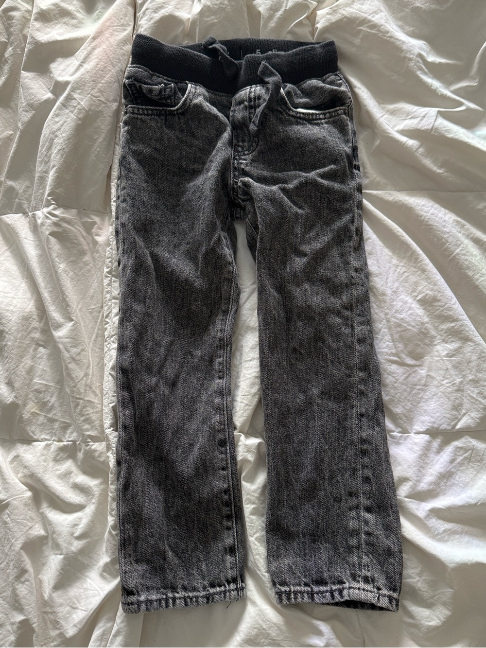 Gap Kids Black Acid Wash Jeans